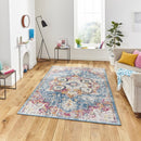 Boston G0532 Rug Blue/Fuchsia