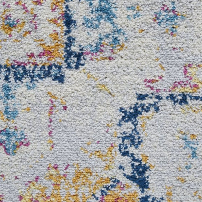 Boston G0532 Rug Blue/Fuchsia