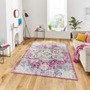 Boston G0532 Rug Fuchsia/Blue