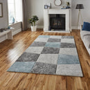 Brook 22192 Rug Grey/Blue