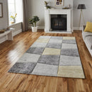 Brook 22192 Rug Grey/Yellow