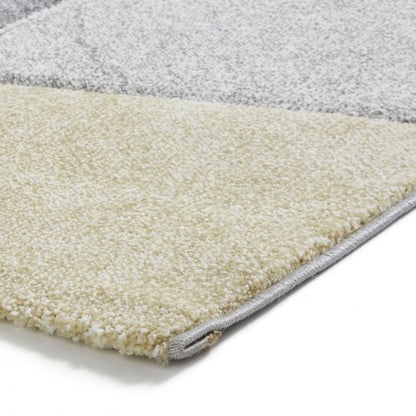 Brook 22192 Rug Grey/Yellow