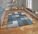 Brook 646 Rug Blue/Grey