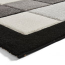 Brook  BRK04 Rug Black/Grey