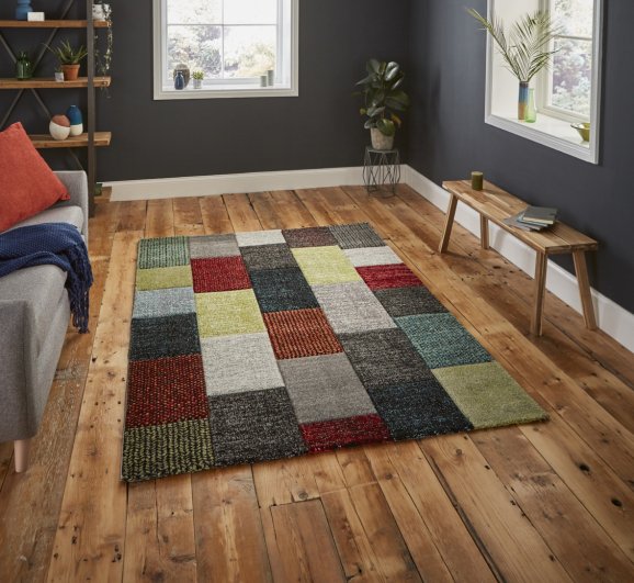 Brook 21830 Rug Grey/Multi