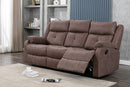 Carnival 3 Seater Reclining Sofa Chestnut