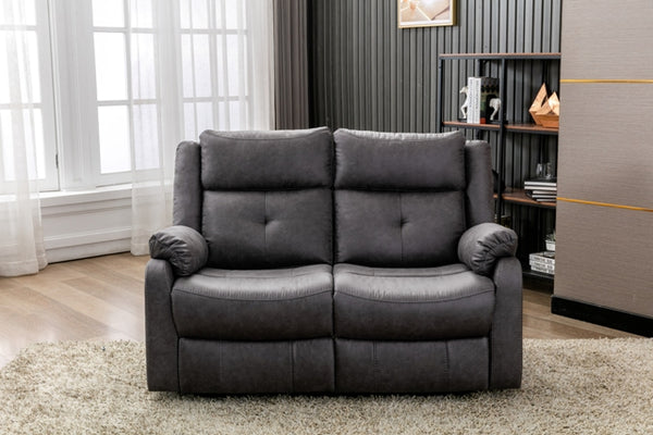 Carnival 2 Seater Reclining Sofa Grey