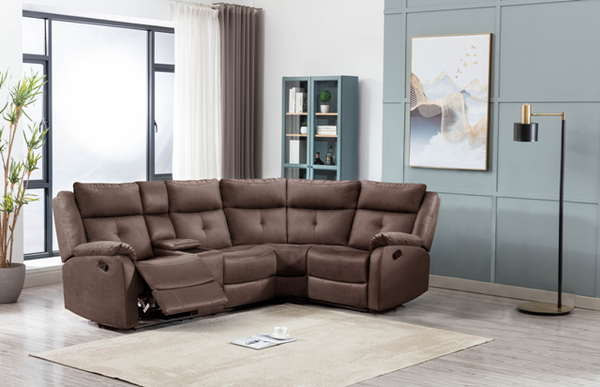 Carnival Corner Sofa Chestnut