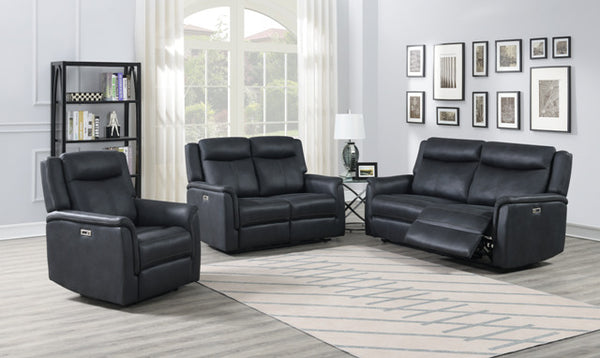 Caleb 2 Seater Electric Reclining Sofa Slate