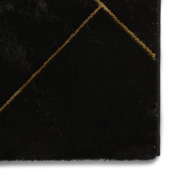 Craft 23299 Rug Black/Gold