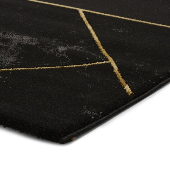 Craft 23299 Rug Black/Gold