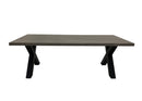 Denver Dining Table 2200mm - Grey