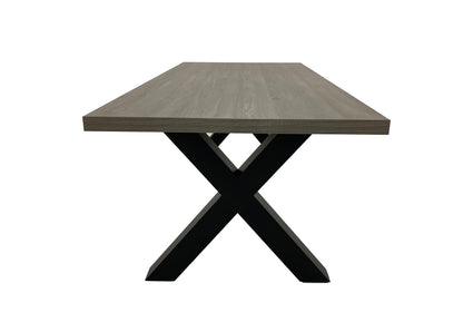 Denver Dining Table 2200mm - Grey