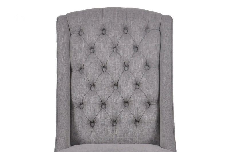 Clearwater Linen Dining Chair Slate (Sold In Pairs)