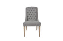 Clearwater Linen Dining Chair Slate (Sold In Pairs)