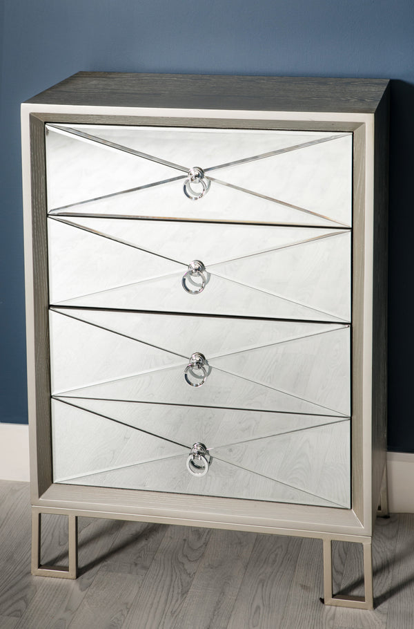 Crystal 4 Drawer Chest