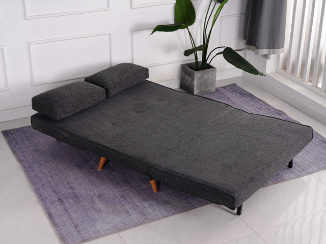 Kaylee Double Sofa Bed - Charcoal