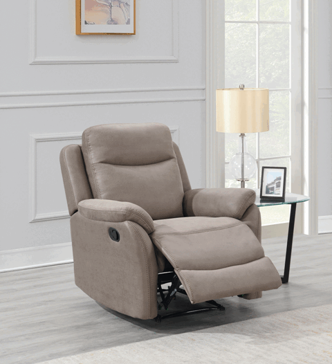 Ethan Reclining Armchair Taupe