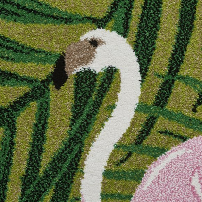 Cabo 2349 Rug Green/Pink