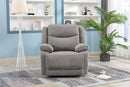 Berta Electric Reclining Armchair Light Grey