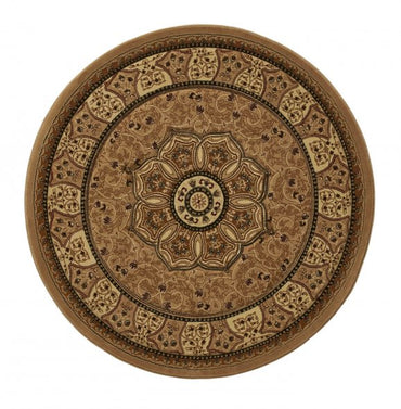 Heritage 4400 Rug Beige Circle