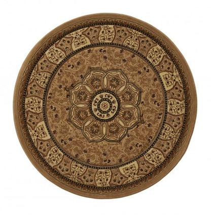 Heritage 4400 Rug Beige Circle