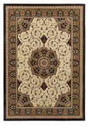 Heritage 4400 Rug Black/Cream