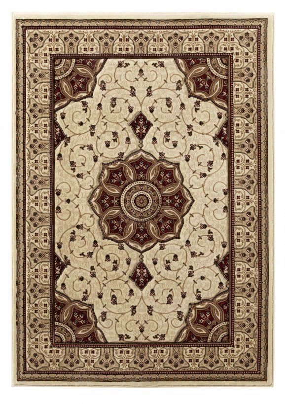 Heritage 4400 Rug Cream/Red