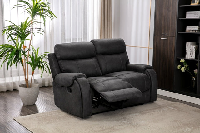 Kestrel 2 Seater Reclining Sofa Slate