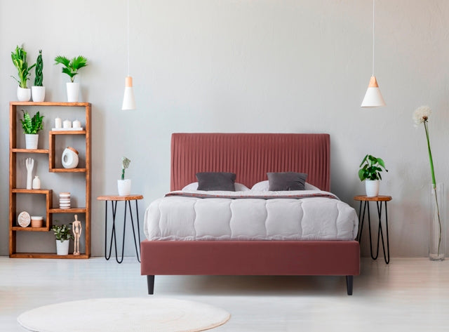 Layla 6' Bed - Blush
