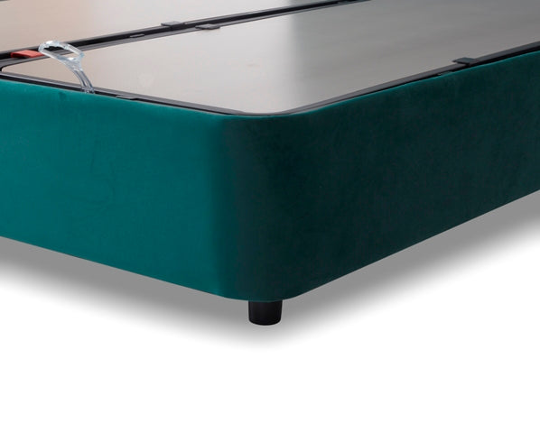 Layla 4'6" Storage Bed - Green