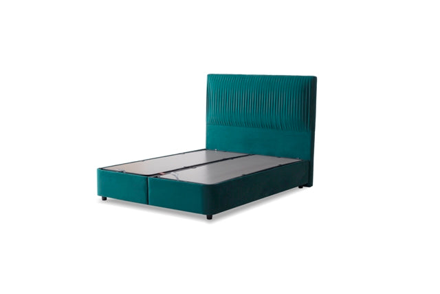 Layla 4'6" Storage Bed - Green