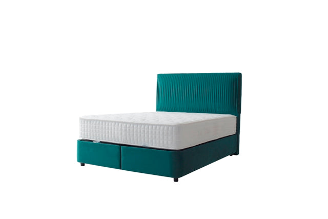 Layla 4'6" Storage Bed - Green