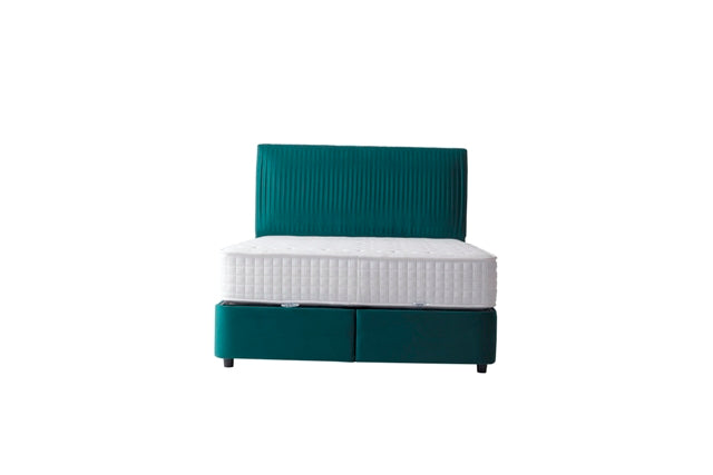 Layla 4'6" Storage Bed - Green
