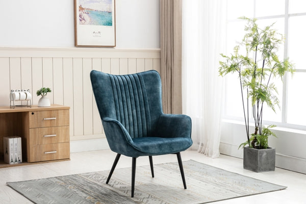 Lush Teal Accent Chair