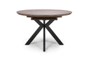 Murrisk Extending Round Table 1200-1600mm - Grey