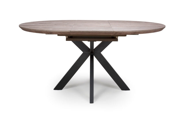 Murrisk Extending Round Table 1200-1600mm - Grey