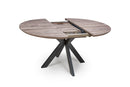 Murrisk Extending Round Table 1200-1600mm - Grey