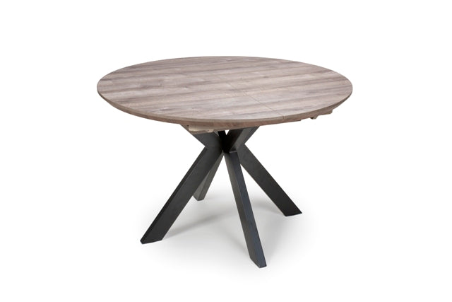 Murrisk Extending Round Table 1200-1600mm - Grey
