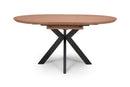 Murrisk Ext Round Table 1200-1600mm Light Walnut