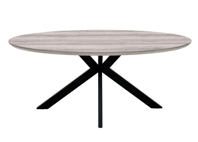 Murrisk Oval Table 2200mm - Grey