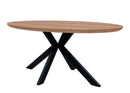 Murrisk Oval Table 1800mm - Light Walnut