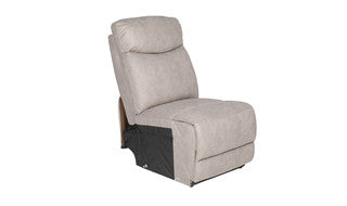 Monty Armless 1 Seat Sectional - Taupe