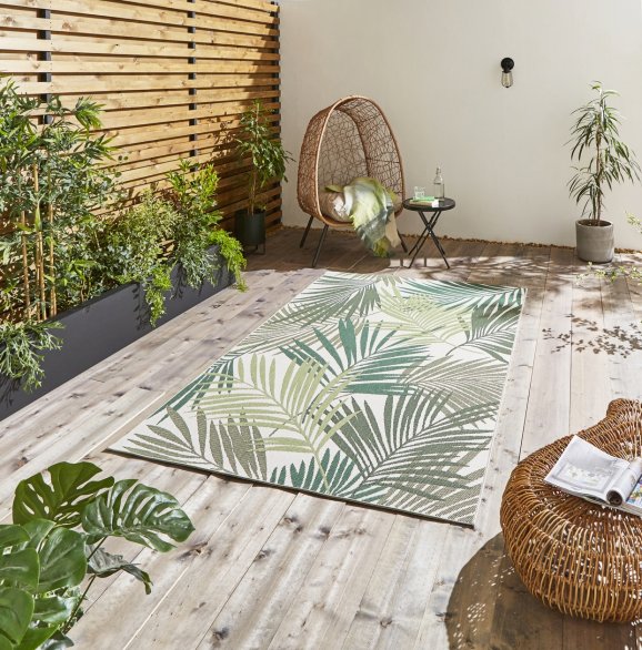 Sarasota 19433 Rug Green/Light Beige