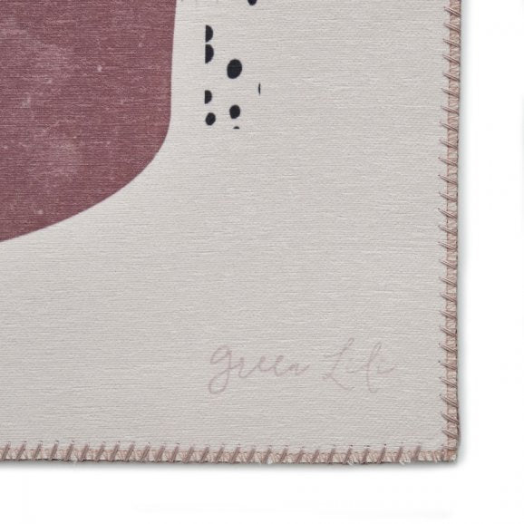 Shelly AB0151 Rug Rose/Crimson