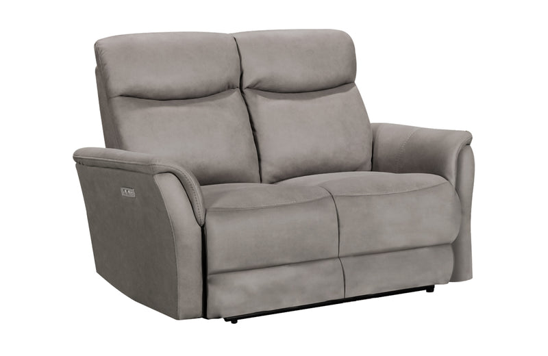 Monty 2 Seater Electric Reclining Sofa - Taupe