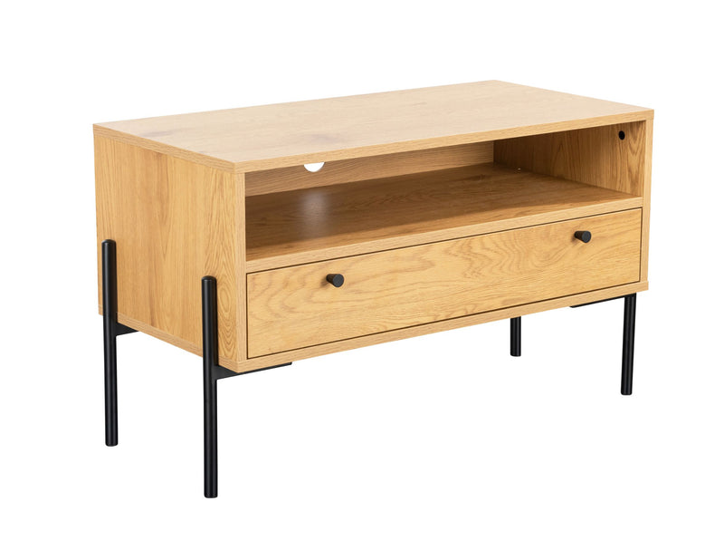 Milan TV Unit 800 - Grey and Gold