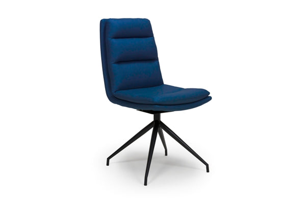 Novella Swivel Chair - Blue
