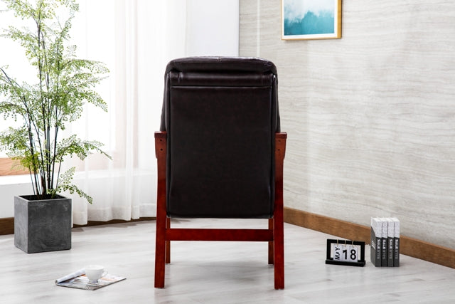 Orthopedic Chair Amorie Burgundy