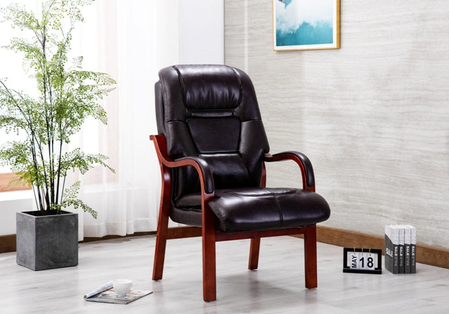 Orthopedic Chair Amorie Burgundy